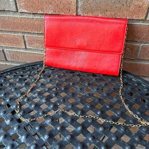 Halogen Women's Red Clutch